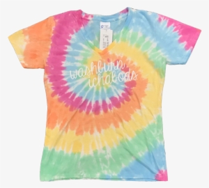 Washburn University Tie Dye Swirl Vneck Tee - Washburn University #2954696