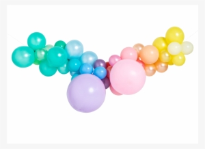 Pastel Rainbow Balloon Garland - Rainbow #2954719