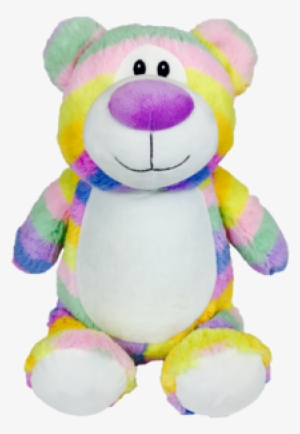 Peluche Personnalisée Cubbies - Ours Arc-en-ciel Pastel #2954743