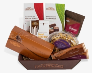 S Day Scrumptious Snacks Chocolate Gift Baskets - Gift Basket #2955517