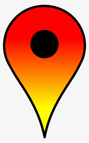 Red Yellow Gradient Marker Clip Art - Clip Art #2956393