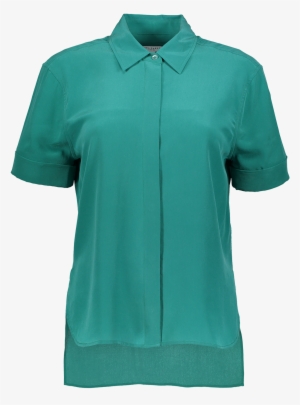 Ss Paulette Blouse Tennis Court - Polo Verde Jade #2956658