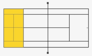 Mini Tennis Court Size - Mini Tennis Court Diagram #2956952