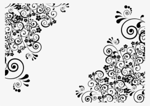 Floral Silhouette Png #2957044