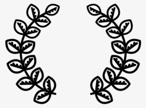 Laurel Wreath Rubber Stamp - Laurel Wreath #2957366