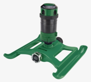 Coverage & Flow Rate - Dramm Colorstorm 4-pattern Gear Drive Sprinkler, Blue #2957368