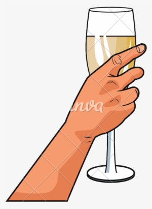 Svg Transparent Download Champagne Drawing Pop Art - Art #2957785