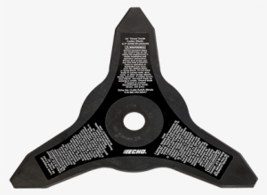 3-tooth Grass & Weed Blade - Echo Srm 210 Blade Attachments #2957903