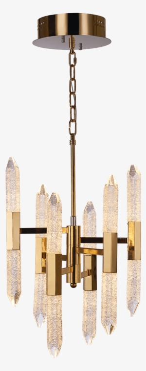 Shard 12 Light Adjustable Chandelier - Illuminati Md17003025-12bgol Shard 6 Arm 12 Light Pendant #2958771