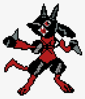 Lucario Superhero Aura - Illustration #2958933