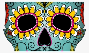 Day Of The Dead Skull Clipart #2959110