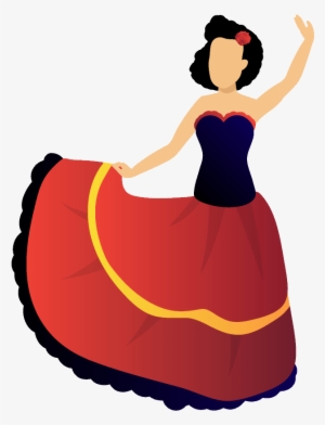 Spanish Level Spain Flamenco Background - Cartoon #2959364
