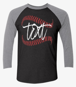 Tri-blend 3/4 Sleeve Raglan - Mom Squad Shirt Cheer #2959628