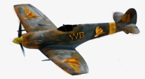 Riahz, Fighter, Namesake, Plane, Pun, Safe, Simple - Spitfire Clipped Wing #2959717