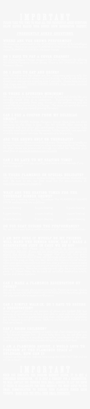 Response From The Flamenco Ticketing Team We Will Place - Parallel #2959795