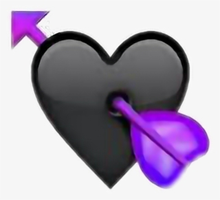 Transparent Black Heart Emoji #2960558 Transparent Black Heart Emoji #2960558