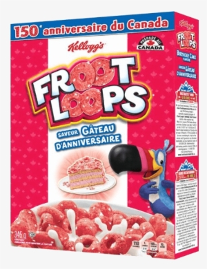 Emballages Spécialement Identifiés De Produits Froot - Birthday Cake Froot Loops #2960937