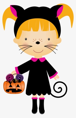 Cute Halloween Png Download - Halloween Kids Clipart #2961508