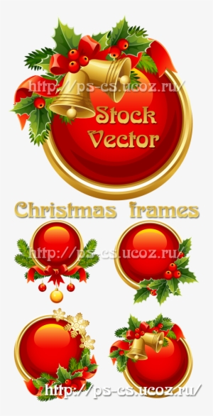 Christmas Vector Frames 4 Png 1 Ai 1 Eps 1 Svg Jpeg - Christmas Day #2961693