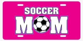 Soccer Mom License Plate - Soccer Ball On Stripes Ornament (round) #2961831