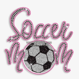 Magic Show Soccer Mom Rhinestud Glitter Iron On Transfer - Iron-on #2961899