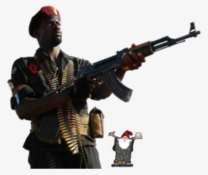 Mercenary With Ak-47 Psd - Lord Of War #2961964