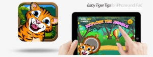 Baby Tiger - Cartoon #2962100