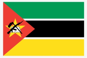 It Has An Ak-47 To Represent War - Download Bandeira De Moçambique #2962179