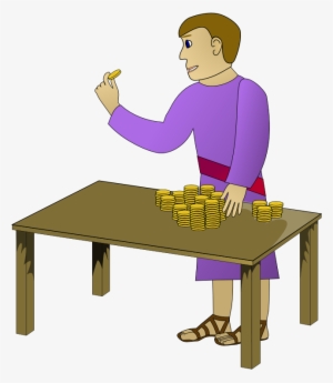 Free Vector Richdad Rich Young Man Counting Clip Art #2962303