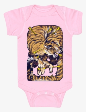 Saint Sebastian Tiger Baby Onesy #2962644