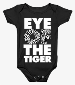 Eye Of The Tiger Baby Onesy - Gothic Baby Onesie #2962796