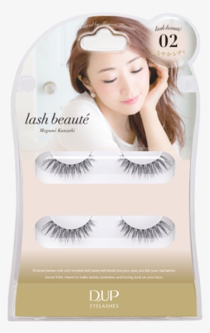 Lightweight Lash Band / Ultra Fine Hair / Extremely - Dup Eyelashes Lash Beaute #2963053