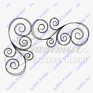 Bdrc Swirls 5 Corner - Circle #2963078