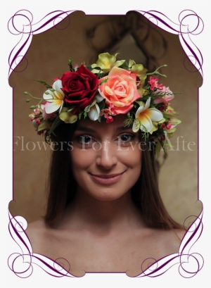 Silk Artificial Tropical Flower Crown Halo - Tropical Flower Crown #2963145