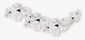 Розы - - Цветы - Клипарты Png - Клипарты У Анны - White - Лепестки Белых Роз Png #2963295