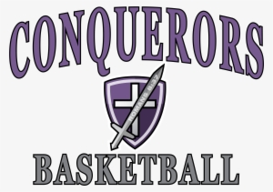 Conq Bball Gray Black Outline 21 - School #2963466