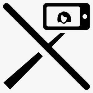 No Selfie Stick Icon - No Selfie Stick Png #2963497