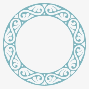 Blue Ornamental Circle Svg Clip Arts 594 X 596 Px #2963834