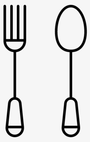 Thin Fork And Thin Spoon Vector - Fork #2964191 Thin Fork And Thin Spoon Vector - Fork #2964191