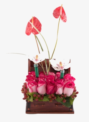 Orq024 Arreglo Floral De Orquídeas - Orchids #2964222