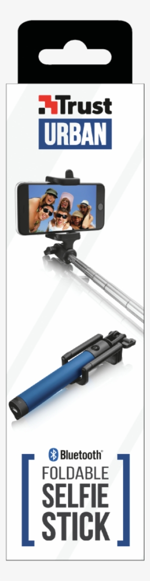 General - Trust Foldable Selfie Stick With Built-in Bluetooth #2964321