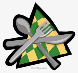Knife Spoon Fork, Napkin Royalty Free Vector Clip Art - Cost #2964373