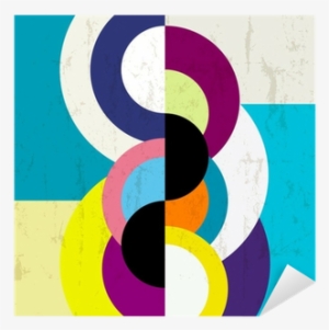 Abstract Background, Vintage/retro Geometric Design, - Retro Style #2964577