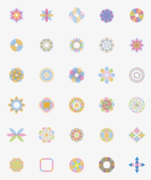 Collection Of Geometric Designs - Line #2964714