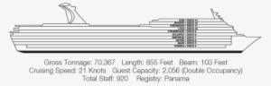 Carnival Ecstasy Deck Plan - Riviera Deck #2965070