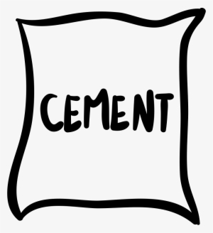 Cement Bag Hand Drawn Construction Material Comments - Cement Icon #2965093