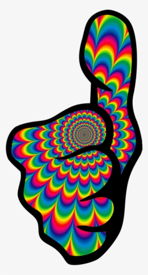 Psychedelic,thumbs - 60s Thumbs Up #2965270