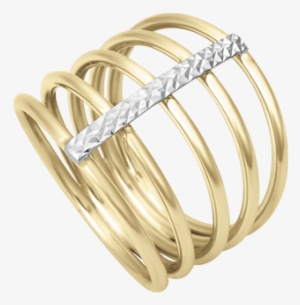 Anillo Dama 14k - Semanario De Oro 14k Anillo #2965524