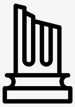 Greek Pillar Base Icon - Greek Icon Png #2965809