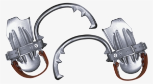 Climbing Irons Din 48 - Climbing Hooks For Wooden Poles #2966075